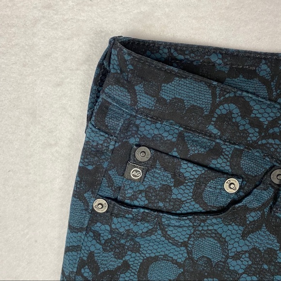 AG The Legging Super Skinny Floral Print Jegging - Picture 6 of 10